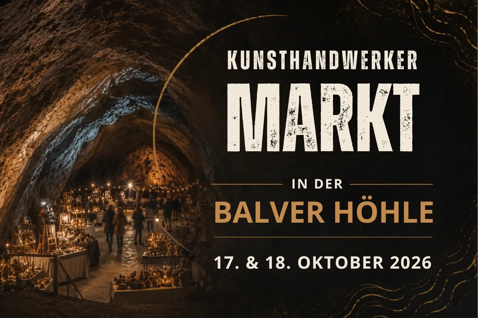 Kunsthandwerkermarkt in der Balver Höhle