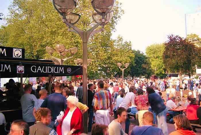 Stadtfest Duisburg in der Fußgängerzone