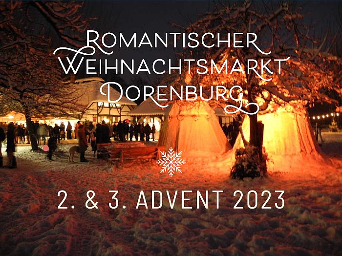 TAGESTICKET Romantischer Weihnachtsmarkt Dorenburg